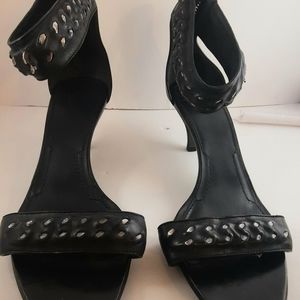 Givenchy covered chain link sandal black